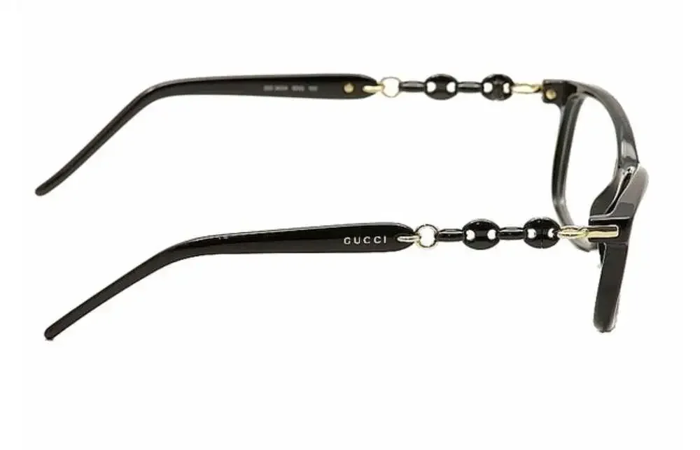 Gucci Eyeglasses GG 3624 6DQ Polished Black/Gold Square Frame